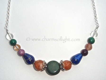 Multi-gemstone Necklace